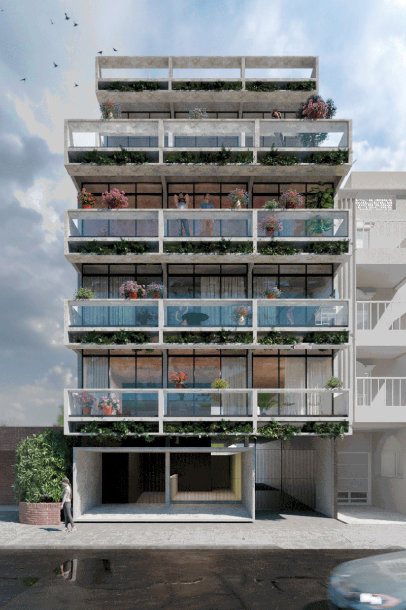 Edificio Herbacea ||| Adrogue ||| DRM Ariquitectura